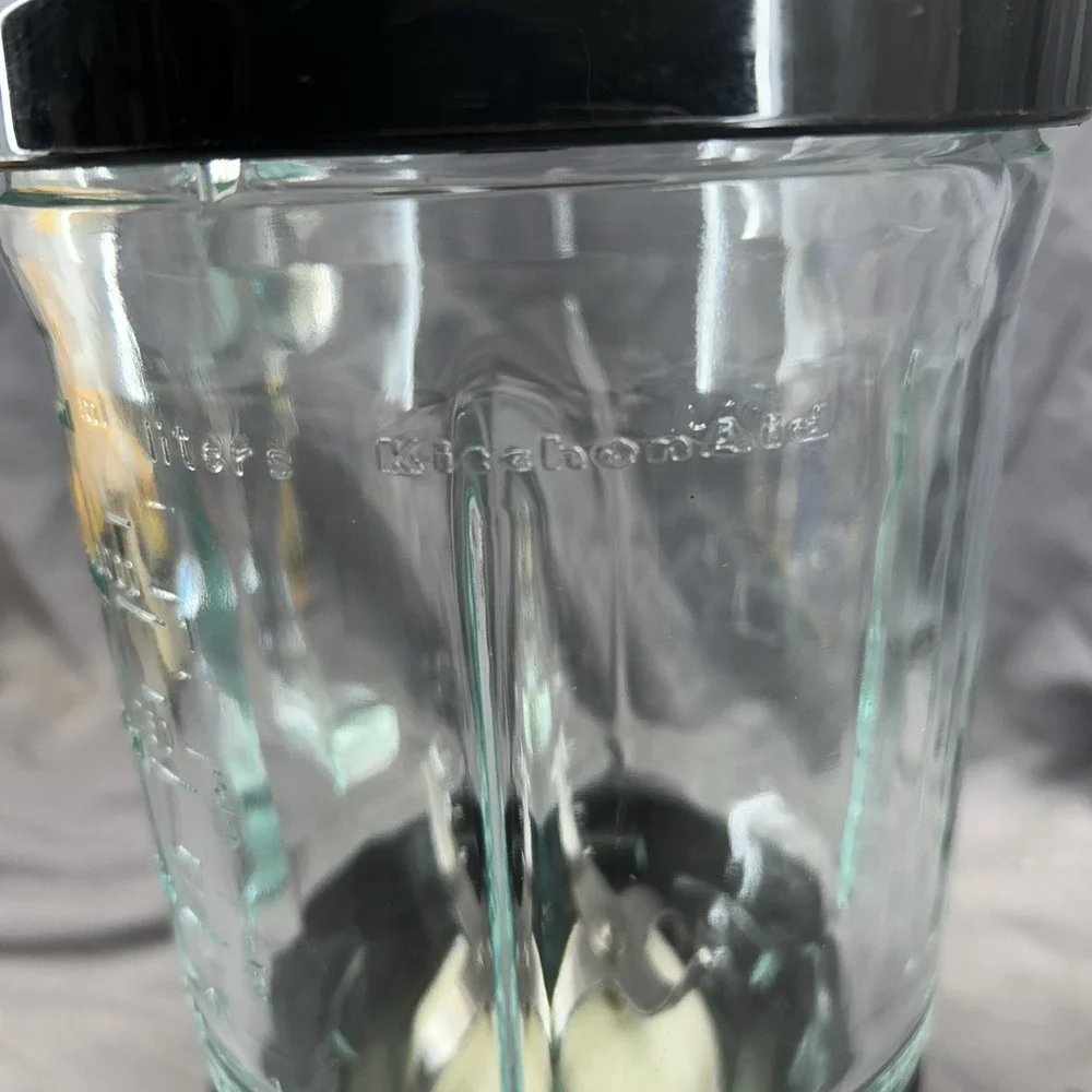 KitchenAid Ultra Power KSB50B Glass Pitcher Blender Replacement Black 40oz 5 Cup